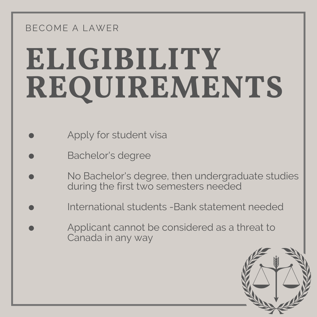 Eligibility requirements