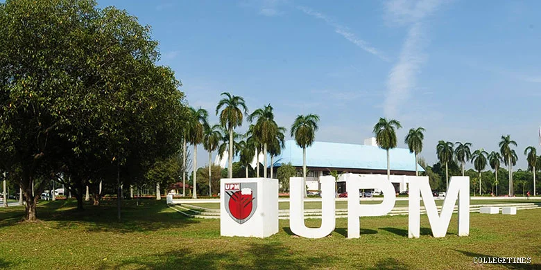 Universiti Putra Malaysia sign.